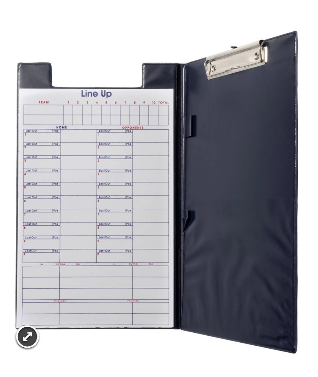 Null Sportsboards – Softball / Baseball Deluxe Sports Folder / Magnetic Line Up Board 4 Null Sportsboards – Softball / Baseball Deluxe Sports Folder / Magnetic Line Up Board - Image 2