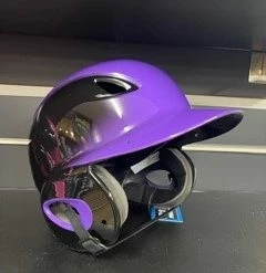 Null MVP Adjustable Batting Helmet – Black / Purple -Baseball Bats Sales 4 1