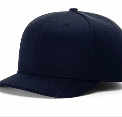 Null Richardson UMPIRE PROMESH 2″ – 4 STITCH FITTED Umpire Cap -Baseball Bats Sales 432b 1