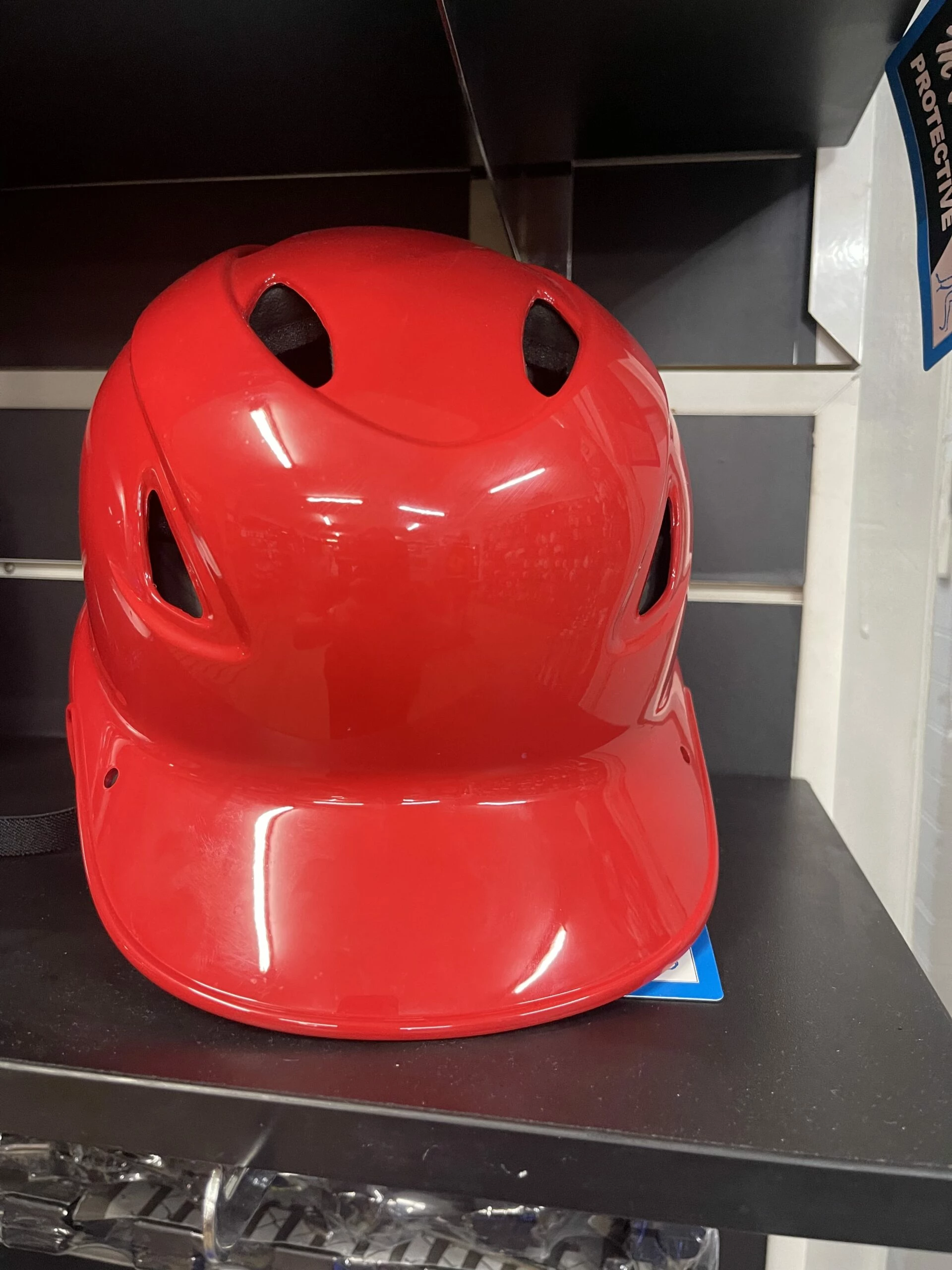 Null MVP Adjustable Batting Helmet – Gloss Red 6 Null MVP Adjustable Batting Helmet – Gloss Red - Image 4