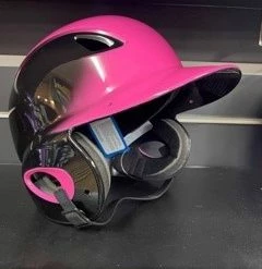 Null MVP Adjustable Batting Helmet – Black / Pink