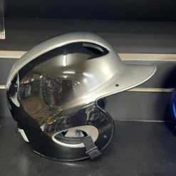 Null MVP Adjustable Batting Helmet – Black / Silver -Baseball Bats Sales a1