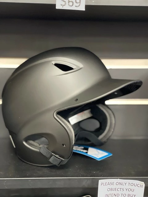 Null MVP Adjustable Batting Helmet – Matte Black 5 Null MVP Adjustable Batting Helmet – Matte Black - Image 3