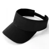 Null PLAIN Adjustable SUN VISOR : BLACK -Baseball Bats Sales blk visor
