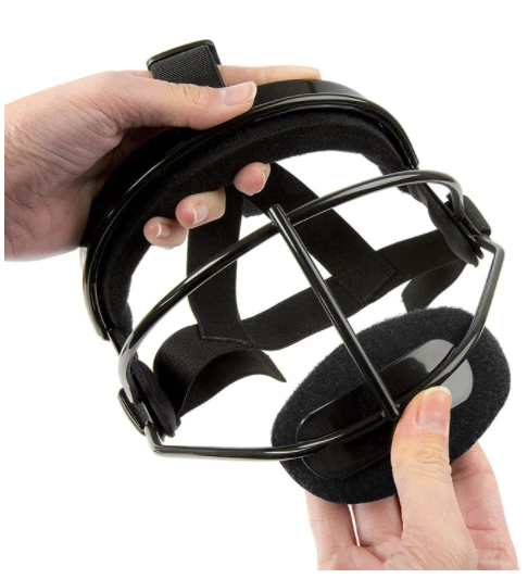 Null Rip-It Defence Pro Fielders Face Mask Replacement Chin Cup Black 5 Null Rip-It Defence Pro Fielders Face Mask Replacement Chin Cup Black - Image 3