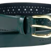 Null Hunter Lawn Bowls Belt – BOTTLE GREEN -Baseball Bats Sales green belt