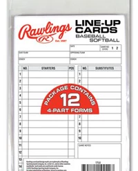 Null Rawlings Line-Up Cards