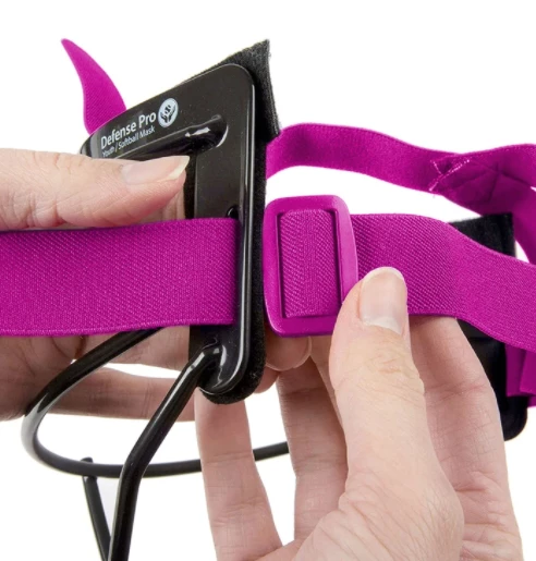 Null Rip-It Defence Pro Fielders Face Mask Replacement Strap : PINK 4 Null Rip-It Defence Pro Fielders Face Mask Replacement Strap : PINK - Image 2