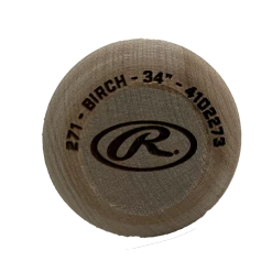 Rawlings PMB271-U Pro Birch Unfinished -Baseball Bats Sales unfinished3